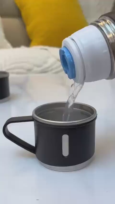 Vacuum Flask Set – Stylish & Practical Drinkware Set