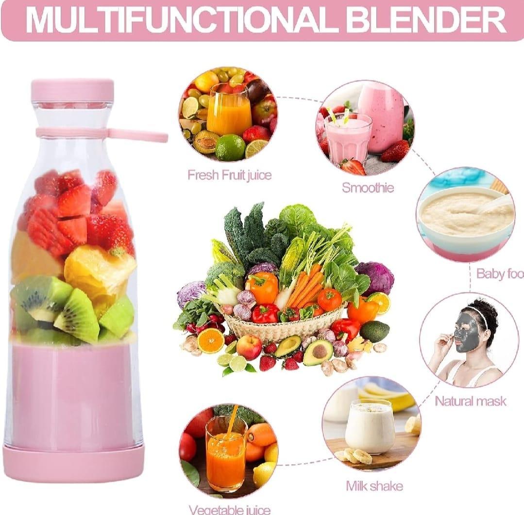 Portable Fresh Juice Bottle - Blend Anywhere, Anytime!
