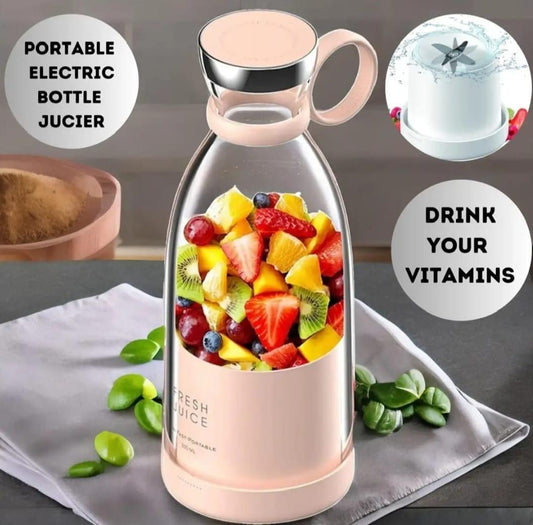 Portable Fresh Juice Bottle - Blend Anywhere, Anytime!
