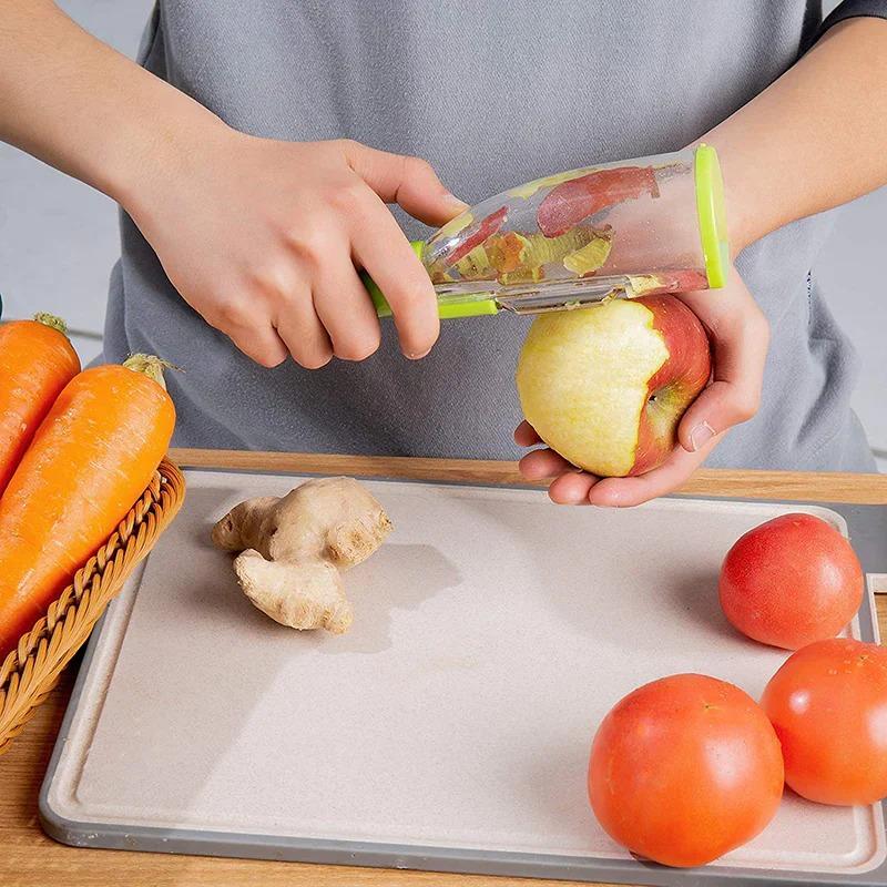 "Multi-Purpose Fruit & Vegetable Peeler – Easy to Use for Quick and Efficient Peeling"