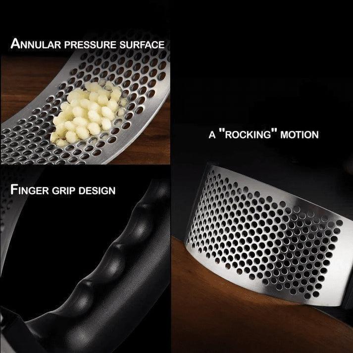"Premium Garlic Press – Effortless and Fast Garlic Crushing"